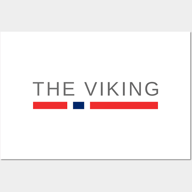 The Viking Wall Art by tshirtsnorway